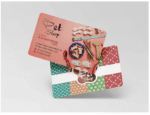 400gsm Rounded Corner Spot UV Matt Lamination